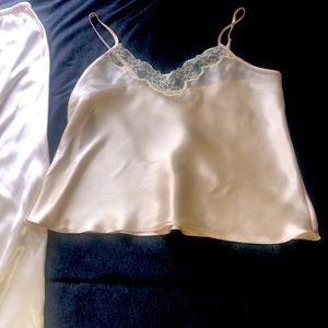 Silk pajama set